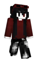 cinder and woodsmoke Minecraft skin — Slim model