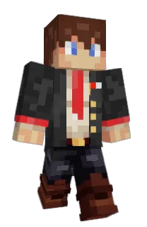 Front of Exuue's skin