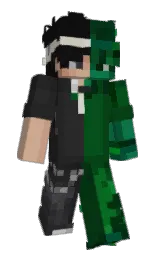 zuccini and mine shaft Minecraft skin — Slim model
