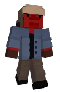Front of DoomyDoomster's skin