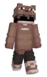 toast and beaver Minecraft skin — Slim model — first worn by Itz_S1las_