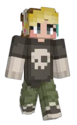 armadillo and fuscous gray Minecraft skin — Classic model — first worn by ToastedMiniWheat