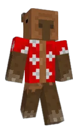 geveee's Minecraft skin wearing the Migrator cape