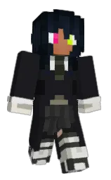baltic sea and ebony Minecraft skin — Slim model — first worn by MoonShadowPL