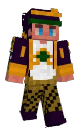 Myzchief_YT's Minecraft skin wearing the Migrator cape