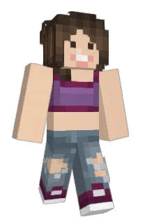 Front of GudBean's skin
