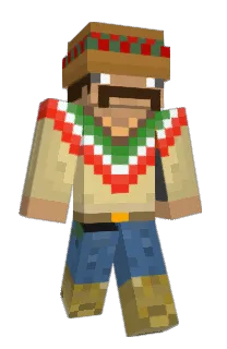 Front of MexikoAaron's skin