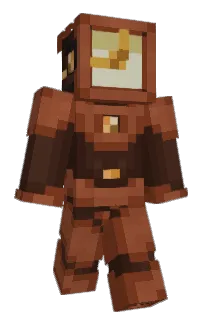 Front of Chronotyrant's skin