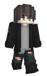 _ImRickyy's Minecraft skin wearing the Migrator cape