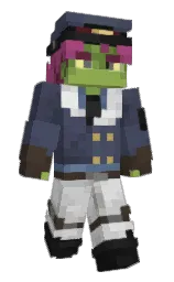 gun powder and river bed Minecraft skin — Slim model — first worn by 6a6ylllka