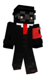 cod gray and black Minecraft skin — Classic model — first worn by Jovandoles