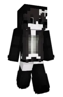 Front of criana's skin