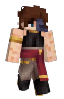 Front of JustChixy's skin