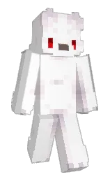 white and amour Minecraft skin — Slim model — first worn by 10rveths