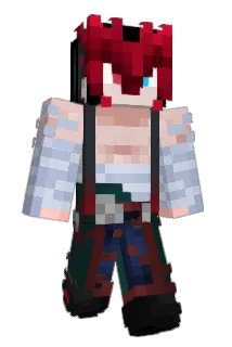 b3nxo Minecraft avatar full body