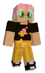 nero and golden grass Minecraft skin — Classic model — first worn by 1tsOnlyClover