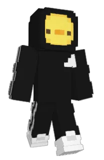 Front of Dariani's skin