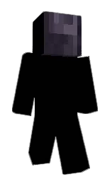 black and bastille Minecraft skin — Slim model — first worn by ThePenspinneur