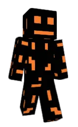 Mats3209's Minecraft skin wearing the Twisted cape