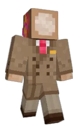 domino and concrete Minecraft skin — Slim model