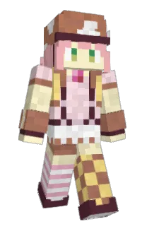 Front of Minecraft skin