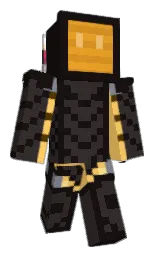 cocoa brown and dune Minecraft skin — Classic model — first worn by Sillysalmon123