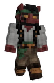 Front of Minecraft skin