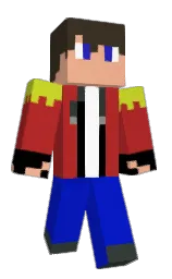 Gabi999xD's Minecraft skin wearing the Zombie Horse cape