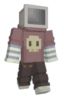 Front of rookidae's skin