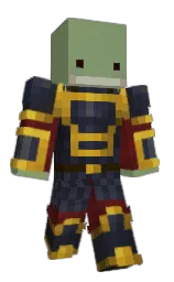 Faundr's Minecraft skin wearing the Migrator cape