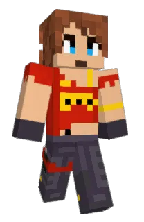 Front of Minecraft skin