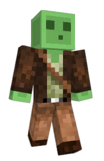 Front of ClipMC's skin