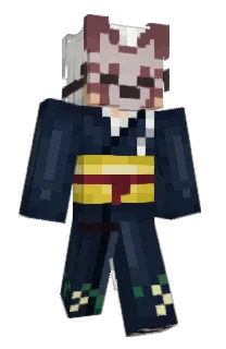 Front of BrambleMoth's skin