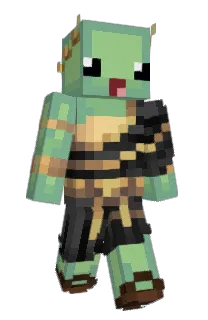 Front of Jestser's skin