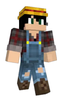 Front of Blurk3's skin