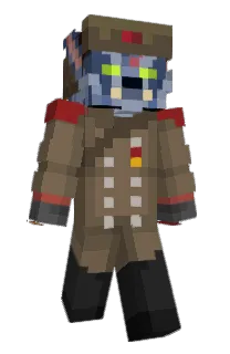 Front of Gorbage's skin