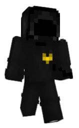 Destic's Minecraft skin wearing the Migrator cape