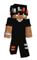 eternity and cod gray Minecraft skin — Slim model — first worn by tvtro