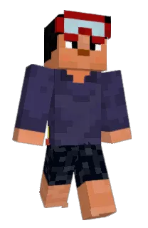 Front of Danicika's skin