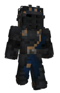Front of Praltan's skin