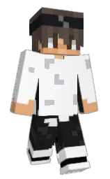 shark and alabaster Minecraft skin — Slim model — first worn by _Its_checc0