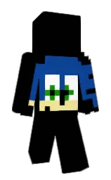 torea bay and black Minecraft skin — Classic model