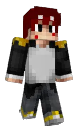 lonestar and shark Minecraft skin — Classic model — first worn by mobzae