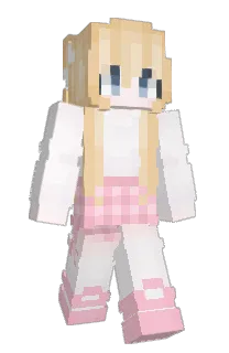 Front of Roni's skin
