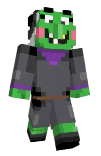 Front of B0Olean's skin