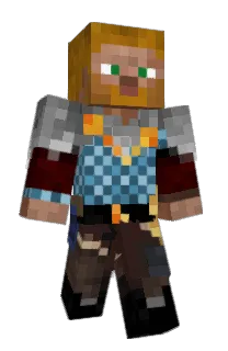 Front of 4uper's skin