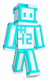 Minuone's Minecraft skin wearing the MCC 15th Year cape