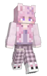 lily and melanie Minecraft skin — Classic model — first worn by lostbvnnyttv
