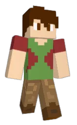 light apricot and indian tan Minecraft skin — Classic model — first worn by Star_ZW