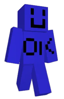 Front of Minecraft skin
